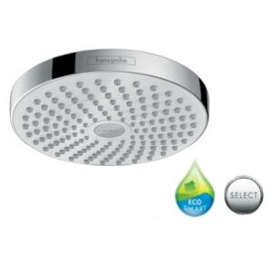 HANSGROHE sprcha hlavová horná CROMA Select S 180 2jet EcoSmart biela/chróm 26523400