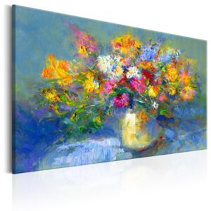 Ručne maľovaný obraz - Autumn Bouquet 60x40