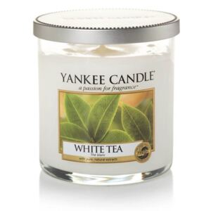 Yankee Candle Pillar sviečka White tea , Veľkosť sviečky Malá