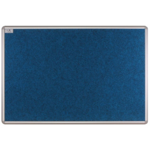 Textilná nástenka TEXTIL AL rám 200 x 100 cm (rôzne farby) - modrá (602001004002)