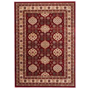 Vlnený kusový koberec Lemba bordó, Velikosti 200x300cm