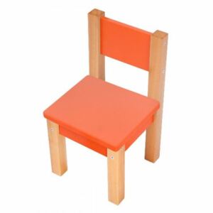 MAXMAX Sada detských stoličiek Mandy - oranžová