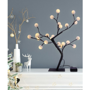 Dekoratívny LED stromček DecoKing Bonsai, výška 45 cm