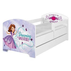 MAXMAX Detská posteľ Disney - SOFIE PRVÉ 140x70 cm