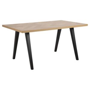 Dizajnový jedálenský stôl Cristopher 200 cm vzor dub