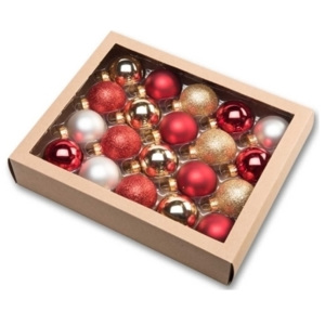 Marimex | Vianočné gule 4,5 cm - tradičný set | 18000399