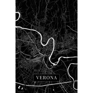 Mapa Verona black