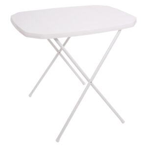 Stôl CAMPING 53x70 - biely Dajar