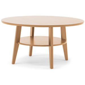 Konferenčný stolík Holly, Ø 1000x500 mm, dub