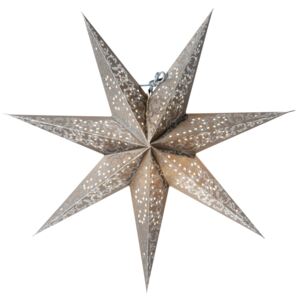 Hviezda na zavesenie Ludwig Silver/Silver 44 cm