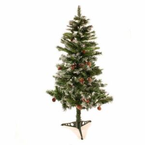 Umelý vianočný stromček so šiškami, 1,5 m