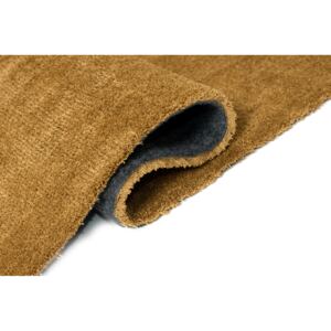 Kusový koberec MODULE hnedý - rezateľný a prateľný