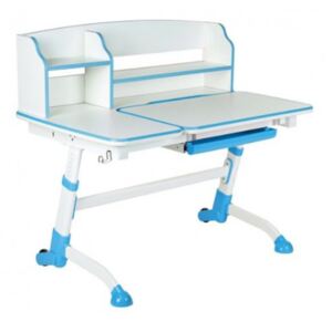 FUN DESK FUN DESK Amare ll Detský písací stôl s nastaviteľnou výškou - modrý