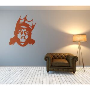 GLIX Biggie - samolepka na zeď Oranžová 50 x 60 cm