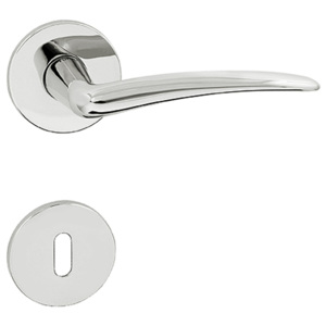 Dverové kovanie MP Noemi R 228 5 S (OC) - WC kľučka-kľučka s WC sadou/OC (chróm lesklý)