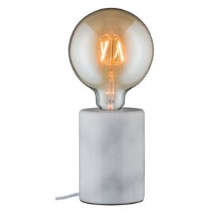 Stolná lampa NORDIN 796.01 biely mramor H13cm