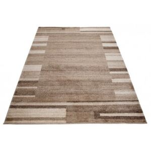 Kusový koberec Pruhy béžový, Velikosti 60x100cm