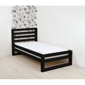Benlemi Jednolôžková posteľ DeLuxe 120x200 cm Farba: Čierna