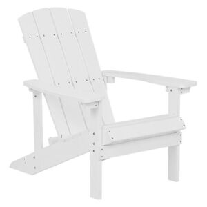 Záhradná stolička ADACK (biela). Vlastná spoľahlivá doprava až k Vám domov