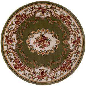 Flair Rugs koberce Kusový koberec Sincerity Royale Dynasty Green kruh - 133x133 (průměr) kruh cm