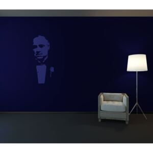 GLIX Kmotr - samolepka na stenu Modrá 30 x 70 cm