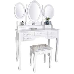 Malatec Toaletný stolík so stoličkou a zrkadlom, 4644