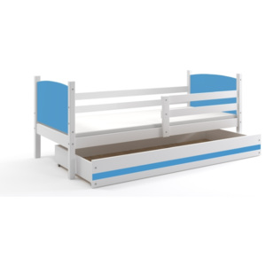 Detská posteľ Tami 1 biela / modrá