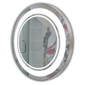 Zrkadlo Perla Inox (60x60)