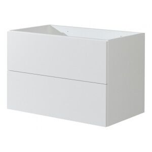Mereo Aira desk, kúpeľňová skrinka, biela, 2 zásuvky, 810x530x460 mm
