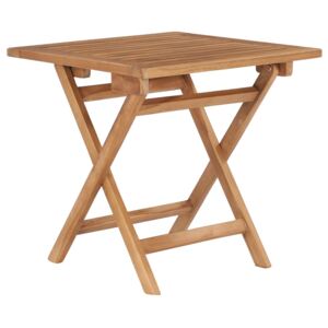 Skladací záhradný stôl 45x45x45 cm, tíkový masív