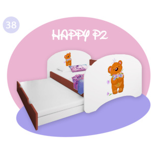 Detská posteľ Happy P2 160x80 - calvados