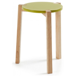 MC RON stolík-taburet, Farba zelená