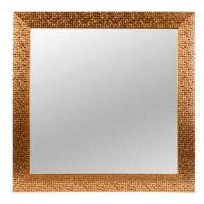 Zrkadlo GLAMOUR/ME Medená 40x40 cm