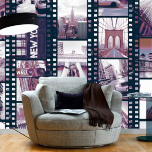 Tapeta - NY - Urban Collage role 50x1000 cm