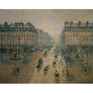 Reprodukcia, Obraz - Avenue de L'Opera, Paris, 1898, Camille Pissarro