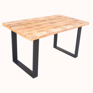 Jedálenský stôl Iron Craft 140cm Mango 45mm