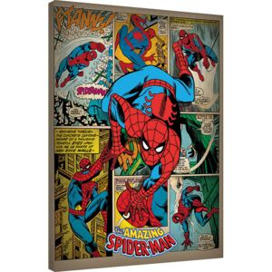 Obraz na plátne Spider-Man - Retro, (60 x 80 cm)