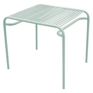 LEITMOTIV Exteriérový stolík Lineate Metal Clay – zelená