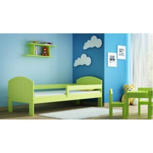 Detská posteľ Aleš zelená 180x80 cm +matrac