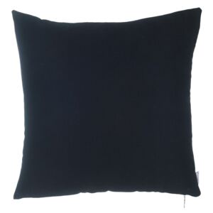 Čierna obliečka na vankúš Apolena Simple, 43 × 43 cm