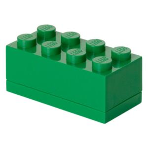 Zelený úložný box LEGO® Mini Box Green Lungo