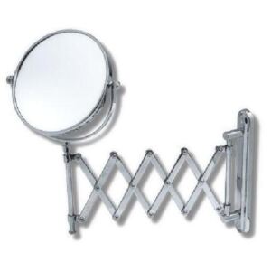 Novaservis Kúpeľňové doplnky - Kozmetické zrkadlo zväčšovacie, vyťahovacie, chróm 6968,0