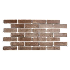 GRACE 3D PVC obklad Brown Brick - tehla hnedá