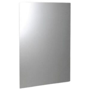 Sapho Plain - Zrkadlo 50x70 cm, bezpečnostné zaoblené rohy, bez závesu 1501-25