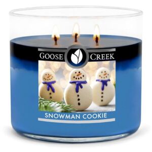 Vonná sviečka v sklenenej dóze Goose Creek Snowman Cookie, 35 hodín horenia