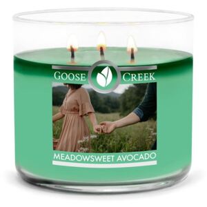 Vonná sviečka v sklenenej dóze Goose Creek Meadowsweet Avocado, 35 hodín horenia