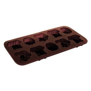 BANQUET Formičky na čokoládu silikónové CULINARIA Brown 20,3 x 10,6 cm, zvieratká - Banquet Formičky na čokoládu silikonové CULINARIA Brown 20,3x10,6 cm zvířátka