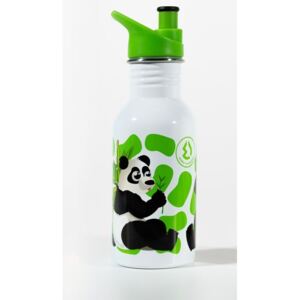 Water Revolution Detská nerezová fľaša na pitie Panda Potravinářská nerezová ocel 18/8, 500 ml