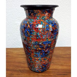 Váza modrá INDIGO 30 cm - PREDANÁ