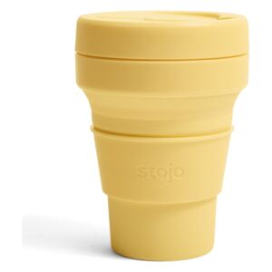 Žltý skladací hrnček Stojo Pocket Cup Mimosa, 355 ml